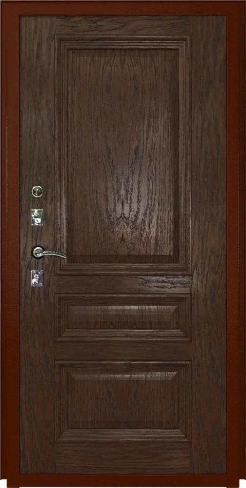 Товар Дверь ДвериПРО Аура Фараон-2 (16мм, мореный дуб) DPRO195844
